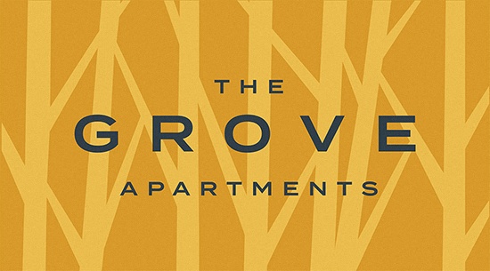 The Grove Apartments Orange Logo